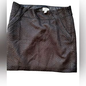 Navy Mini Pencil Skirt